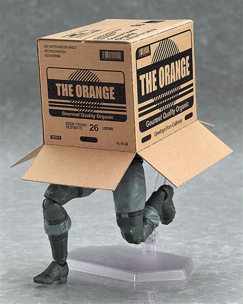 metal gear box substance|solid snake in a box.